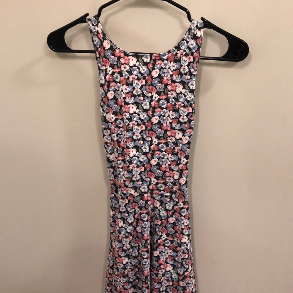 Hollister floral skater dress